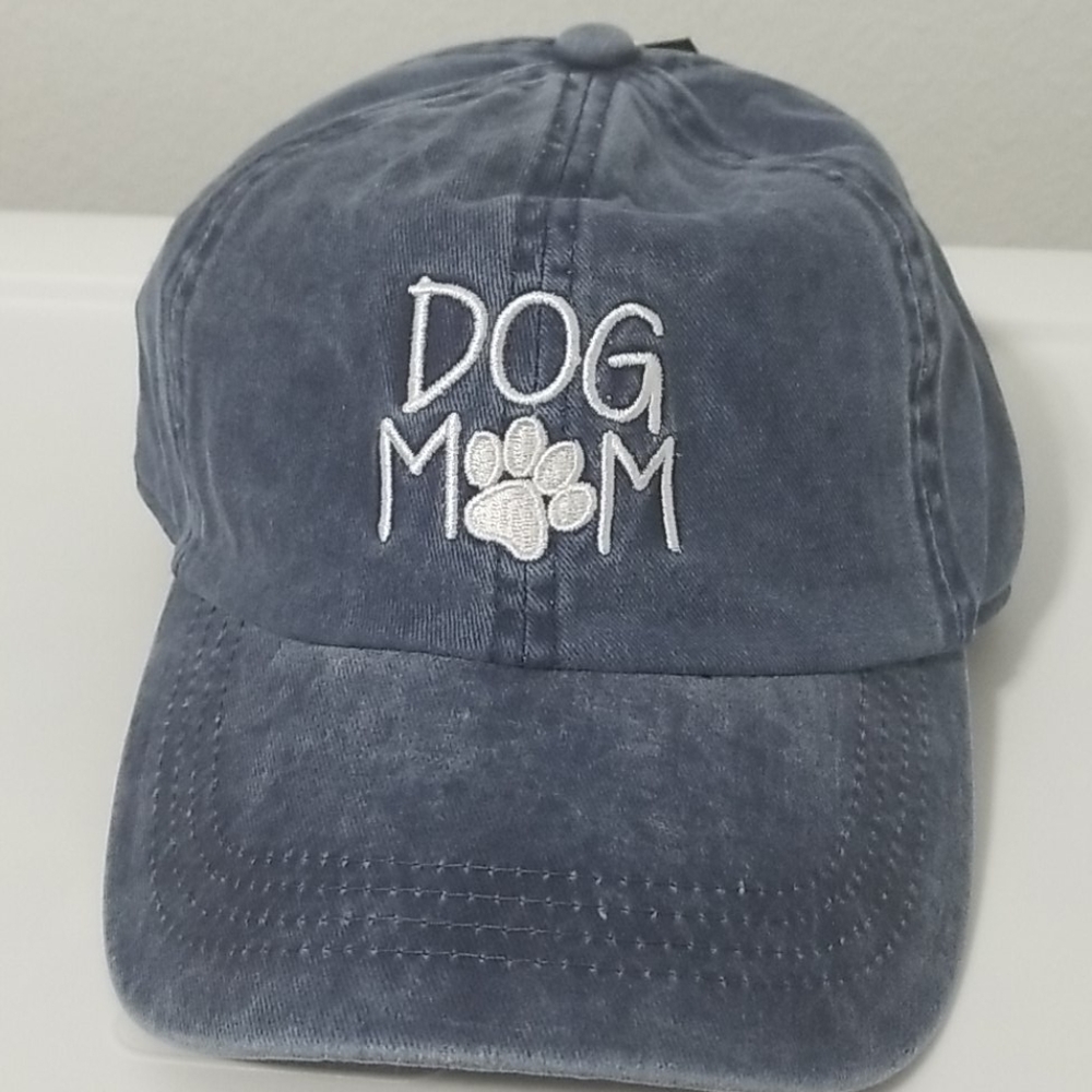 DAVID & YOUNG DOG MOM HAT EMBROIDERED NWT